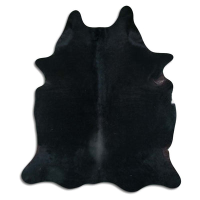 Schwarzes Kuhfell XL