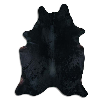 Schwarzes Kuhfell XXL