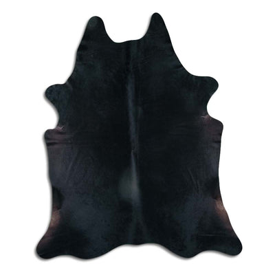 Schwarzes Kuhfell XXL