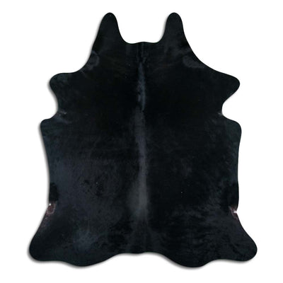 Schwarzes Kuhfell XL