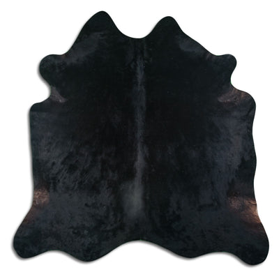 Schwarzes Kuhfell XL
