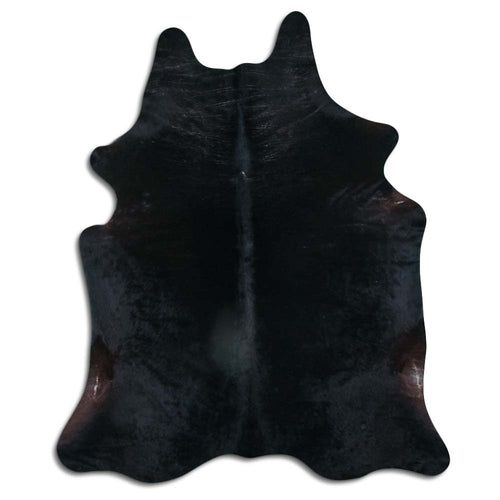 Schwarzes Kuhfell XL