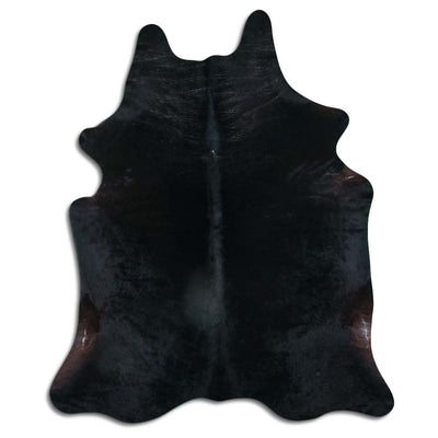 Schwarzes Kuhfell XL
