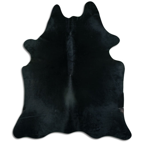 Schwarzes Kuhfell XL