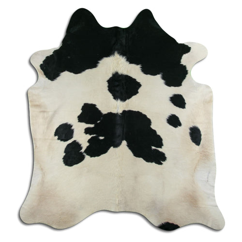 Schwarz-Weißes Kuhfell XXL