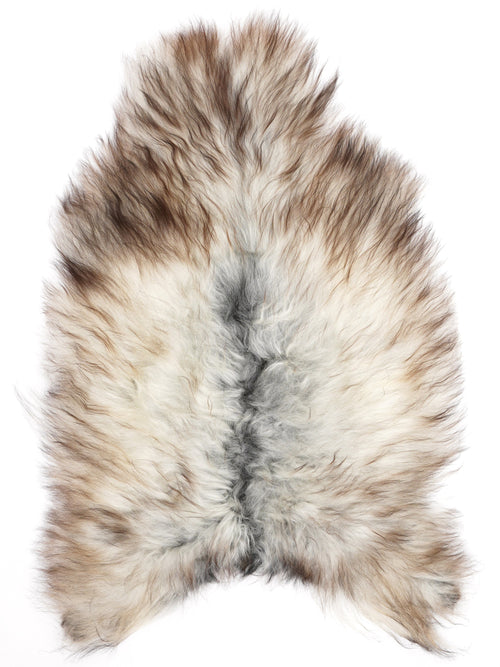 Isländisches Schaffell Grau L