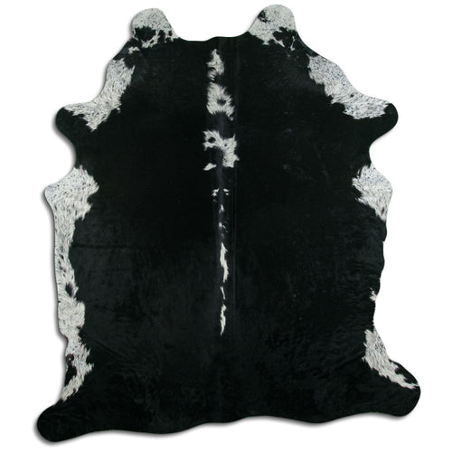 Braun-Weißes Kuhfell XL