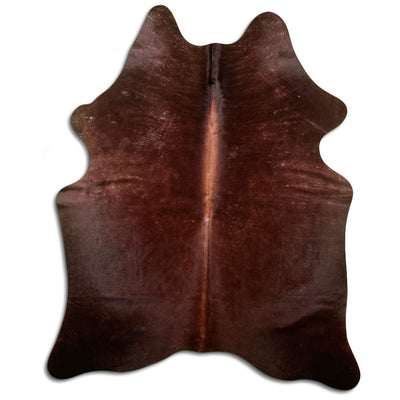 Brown Cowhide Rug M
