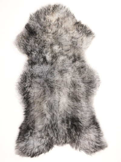 Mufflon Lammfell Schwarz XXL