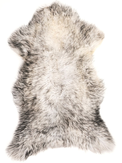 Mufflon Lammfell Schwarz XL