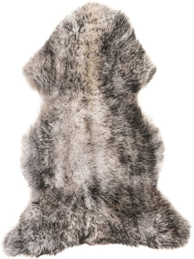 Mufflon Lammfell Schwarz XL