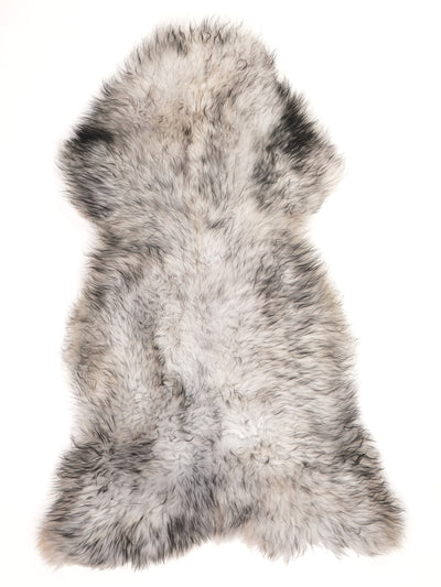 Mufflon Lammfell Schwarz XXXL