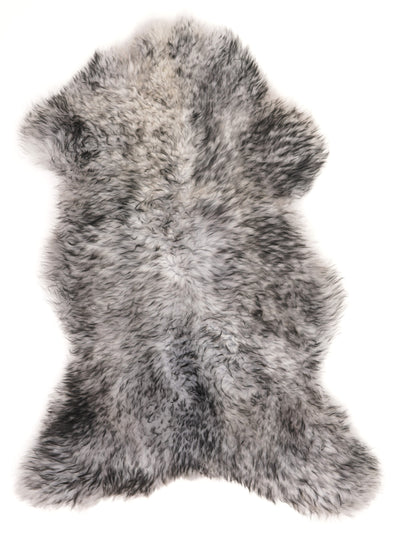 Mufflon Lammfell Schwarz XL