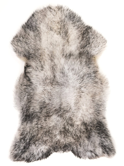 Mufflon Lammfell Schwarz XL
