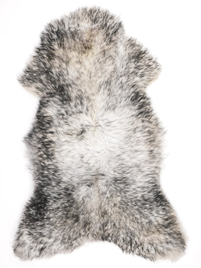 Mufflon Lammfell Schwarz XL