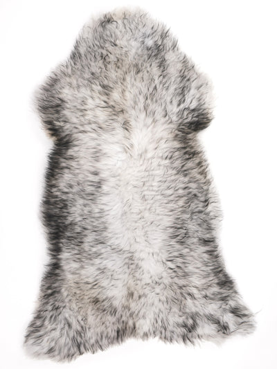 Mufflon Lammfell Schwarz XL