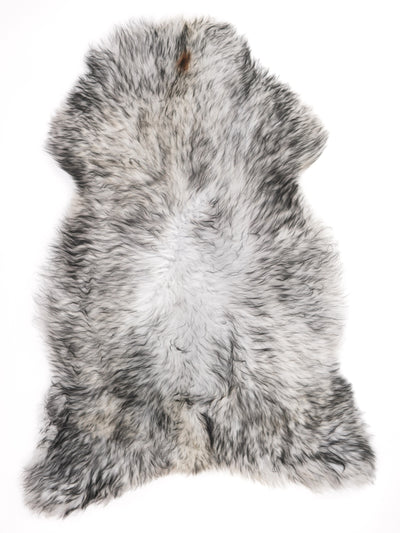 Mufflon Lammfell Schwarz XL