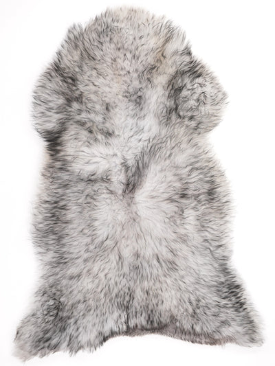 Mufflon Lammfell Schwarz XXL