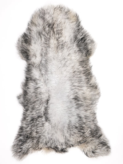 Mufflon Lammfell Schwarz XXXL