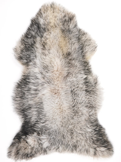 Mufflon Lammfell Schwarz XXL