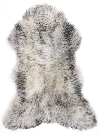Mufflon Lammfell Schwarz XL