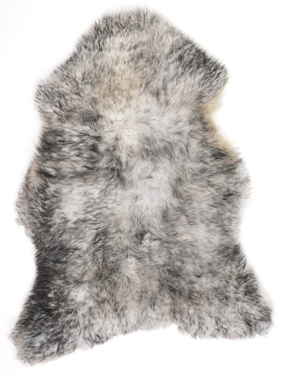Mufflon Lammfell Schwarz L