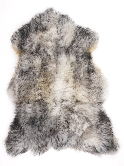 Mufflon Lammfell Schwarz XL