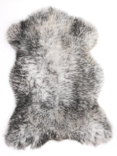 Mufflon Lammfell Schwarz XL