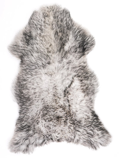 Mufflon Lammfell Schwarz XL
