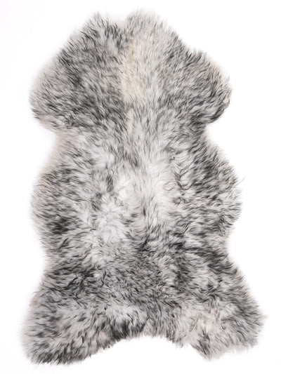 Mufflon Lammfell Schwarz XL
