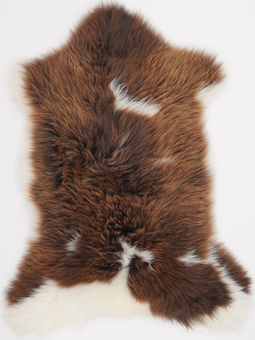 Mehrfarbiges Lammfell L