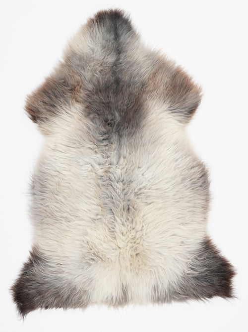 Mehrfarbiges Lammfell L