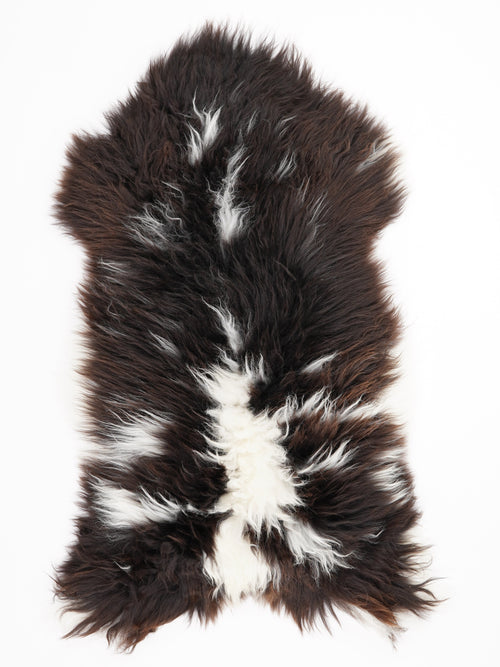 Mehrfarbiges Lammfell L