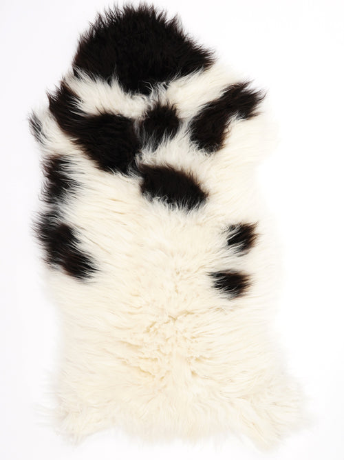 Mehrfarbiges Lammfell L