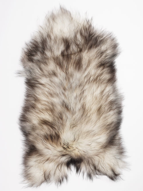 Isländisches Schaffell Grau XXL