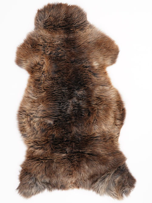 Braunes Lammfell L