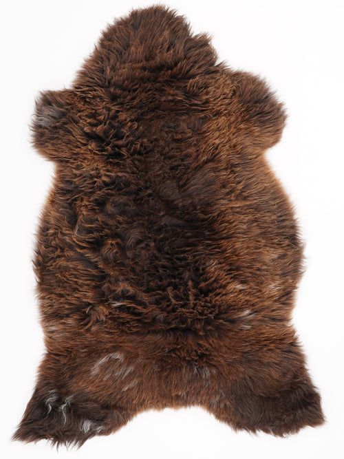 Braunes Lammfell L