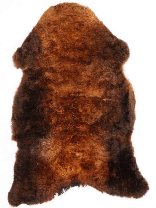 Mehrfarbiges Lammfell 'Rusty' L