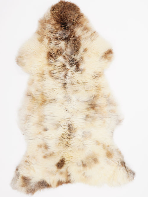 Mehrfarbiges Lammfell L