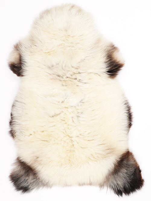 Mehrfarbiges Lammfell M