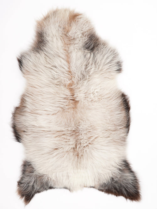 Mehrfarbiges Lammfell L