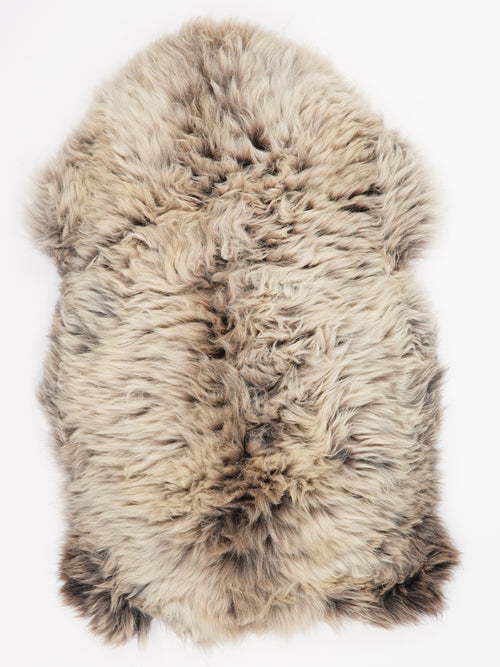 Mehrfarbiges Schaffell L