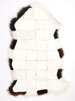 Genähtes Schaffell 'Patchwork' XXXL