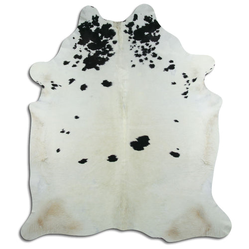 Schwarz-Weißes Kuhfell XXL