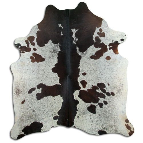 Braun-Weißes Kuhfell XL