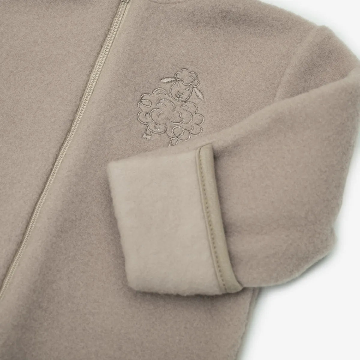 Baby-Strampler „Schaf“; beige
