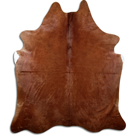 Brown Cowhide Rug XXL