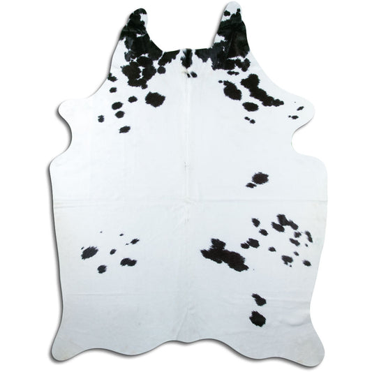 Black & White Cowhide Rug XXL