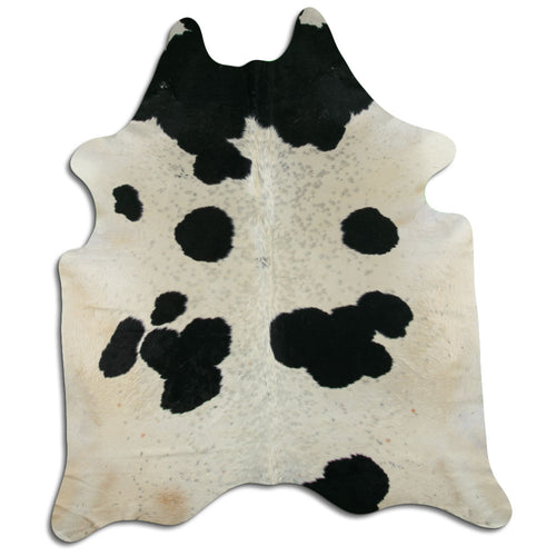 Schwarz-Weißes Kuhfell XXL