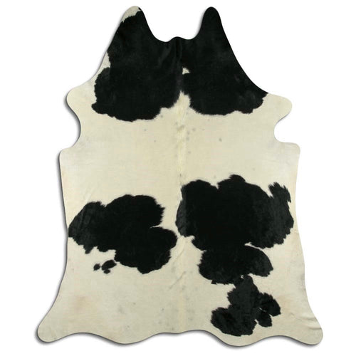 Schwarz-Weißes Kuhfell XXL